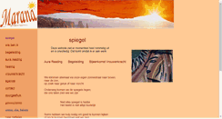 Desktop Screenshot of marana.nl